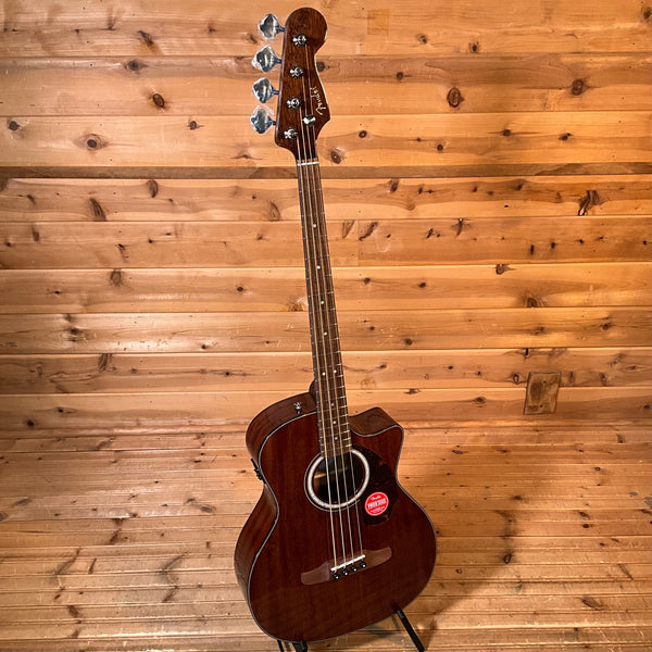 Fender California Deluxe Kingman CE Acoustic Bass Guitar - Natural