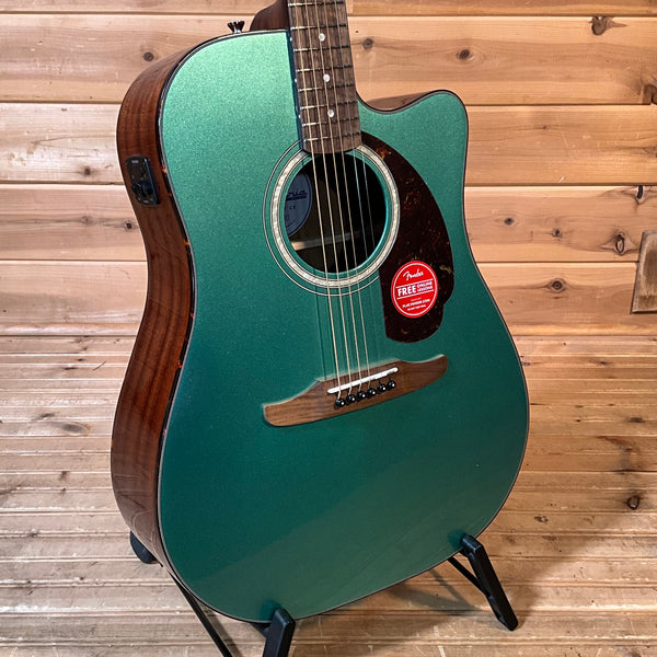 Fender California Deluxe Redondo CE Acoustic Guitar - Sherwood Green