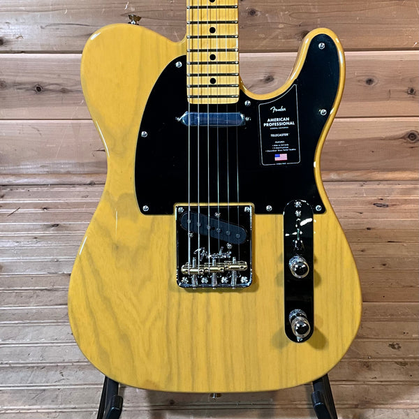 Fender American Professional Telecaster Electric Guitar - Butterscotch Blonde