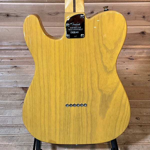 Fender American Professional Telecaster Electric Guitar - Butterscotch Blonde