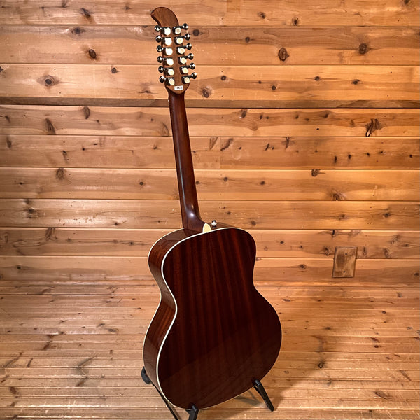 Fender California Deluxe Villager E 12-String Acoustic Guitar - Black