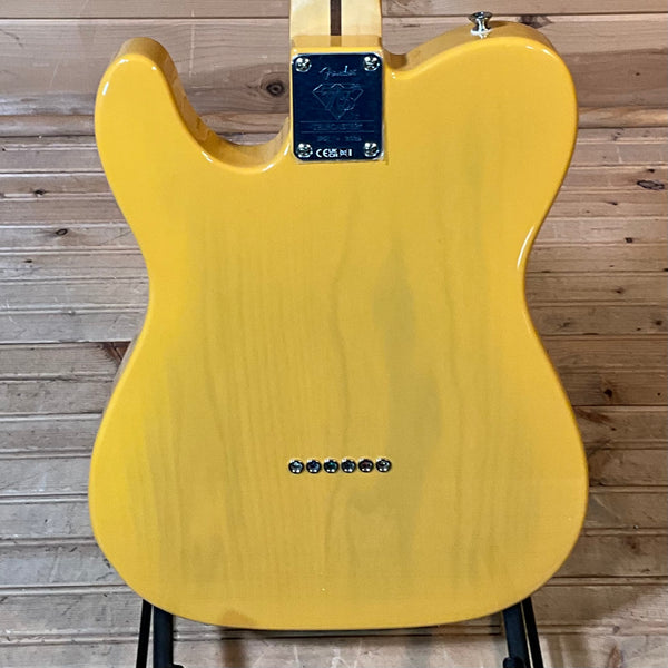 75th Anniversary Player II Baritone Telecaster Electric Guitar - Butterscotch Blonde