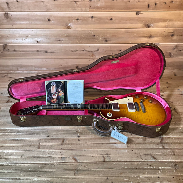 Gibson Custom Billy Gibbons "Pearly Gates" 1959 Les Paul Standard Collector's Edition w/Brazilian Rosewood, (PG11) Signed - Pearly Burst
