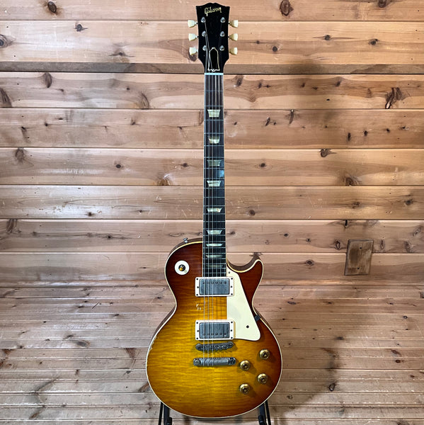 Gibson Custom Billy Gibbons "Pearly Gates" 1959 Les Paul Standard Collector's Edition w/Brazilian Rosewood, (PG11) Signed - Pearly Burst