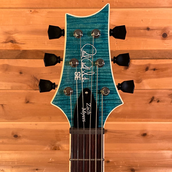PRS SE Zach Myers Left-Handed Electric Guitar - Myers Blue