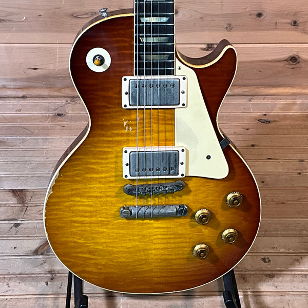 Gibson Custom Billy Gibbons "Pearly Gates" 1959 Les Paul Standard Collector's Edition w/Brazilian Rosewood, (PG11) Signed - Pearly Burst