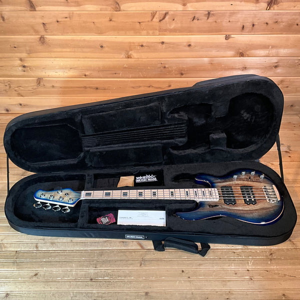 Ernie Ball Music Man BFR StingRay 5HH - Paua Blue Burst
