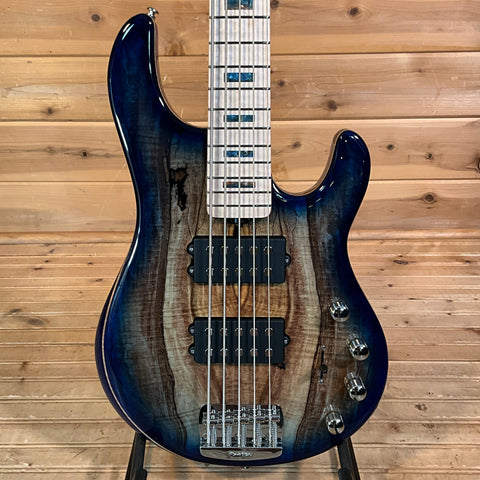 Ernie Ball Music Man BFR StingRay 5HH - Paua Blue Burst