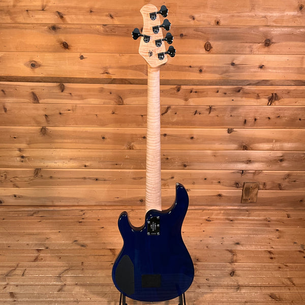 Ernie Ball Music Man BFR StingRay 5HH - Paua Blue Burst