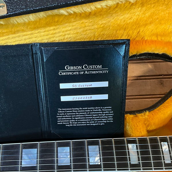Gibson Custom LE SG Custom Electric Guitar - Walnut