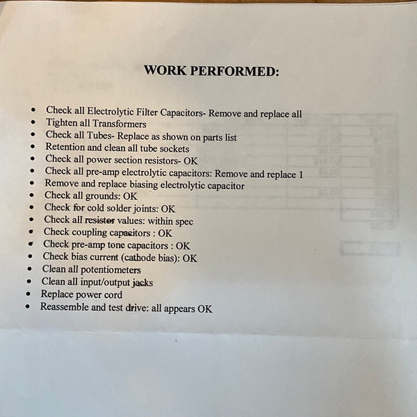 Fender 1953 Deluxe 5B3 Guitar Amplifier USED