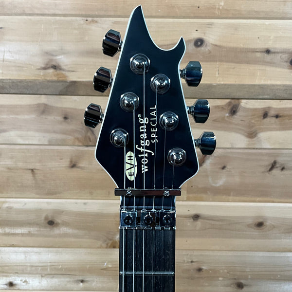 EVH Wolfgang Special Striped Electric Guitar - Black and Yellow