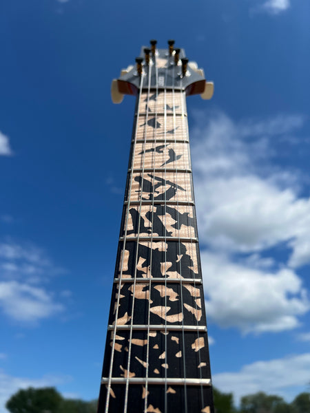 PRS Custom 24 "Birds of a Feather" Limited Edition Electric Guitar - Charcoal Microburst