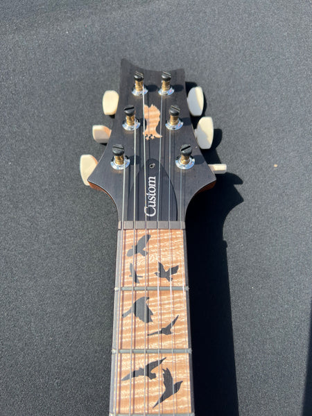 PRS Custom 24 "Birds of a Feather" Limited Edition Electric Guitar - Charcoal Microburst