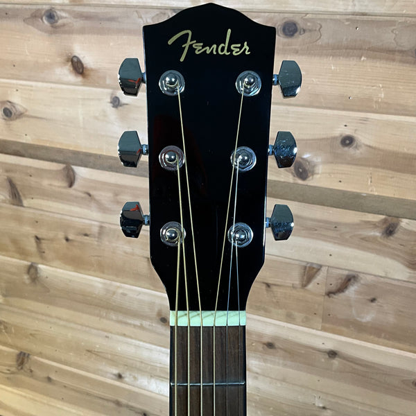 Fender CD-60SCE Dreadnought Acoustic Guitar - Black