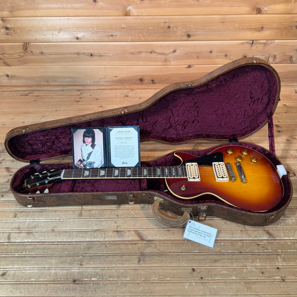 Gibson Custom Jeff Beck "Yardburst" 59 Les Paul Standard Electric Guitar - Dark Cherry Sunburst