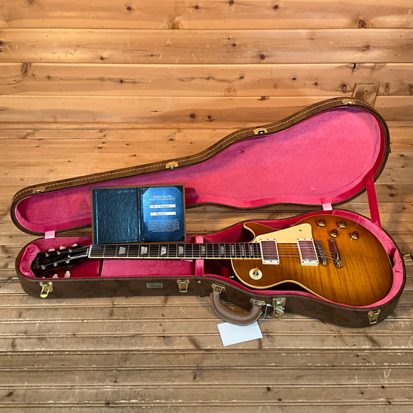 Gibson Custom 1959 Les Paul Standard Reissue Electric Guitar - Dirty Lemon