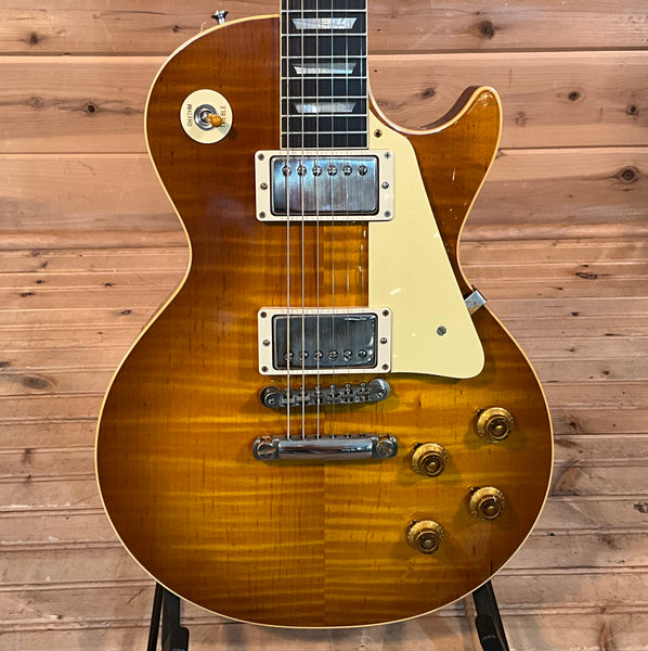 Gibson Custom 1959 Les Paul Standard Reissue Electric Guitar - Dirty Lemon