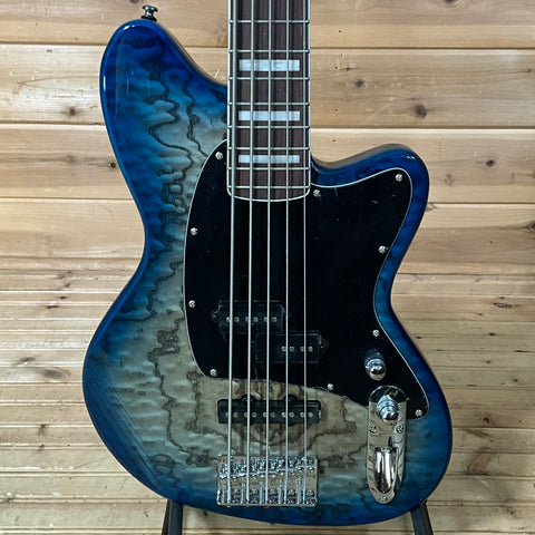 Ibanez Talman Standard TMB405TA 5-String Electric Bass - Cosmic Blue Starburst