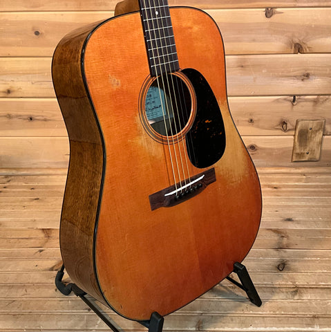 Martin D-18 1955 CFM IV 70th Acoustic Guitar - Aged Natural