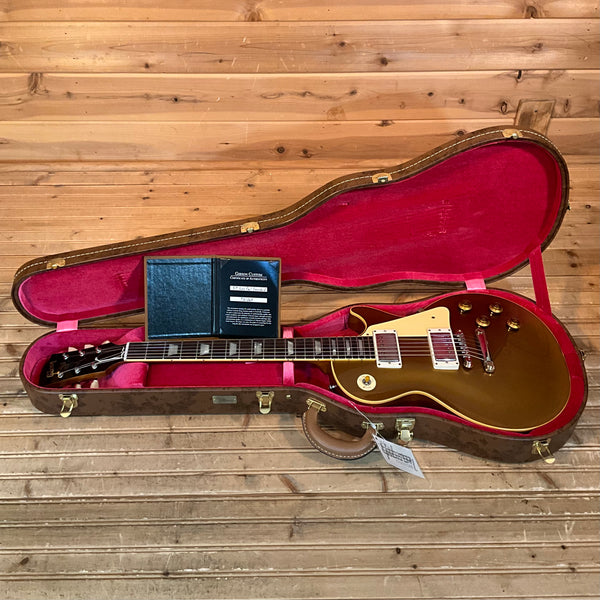 Gibson Custom Shop 1957 Les Paul Goldtop Reissue Electric Guitar - Double Gold