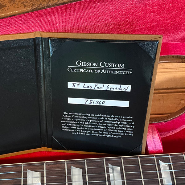 Gibson Custom Shop 1957 Les Paul Goldtop Reissue Electric Guitar - Double Gold