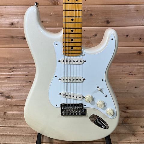 Fender Lincoln Brewster Stratocaster Electric Guitar - Olympic Pearl