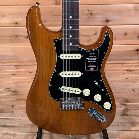 Fender American Professional II Stratocaster Electric Guitar - Roasted Pine