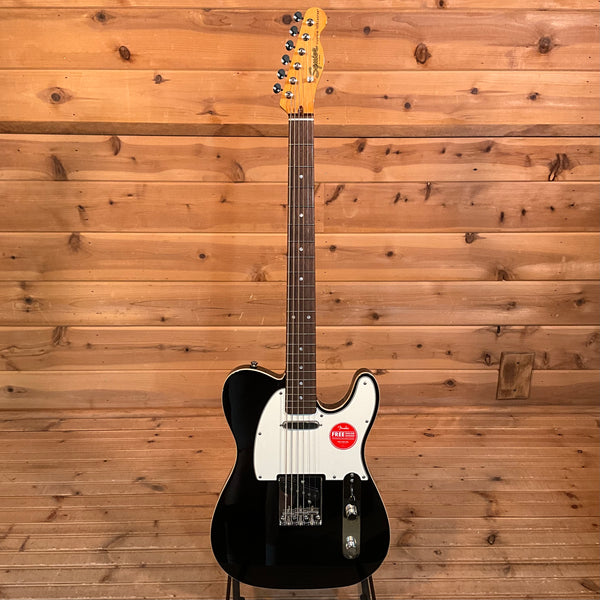Squier Classic Vibe Baritone Custom Telecaster Electric Guitar - Black