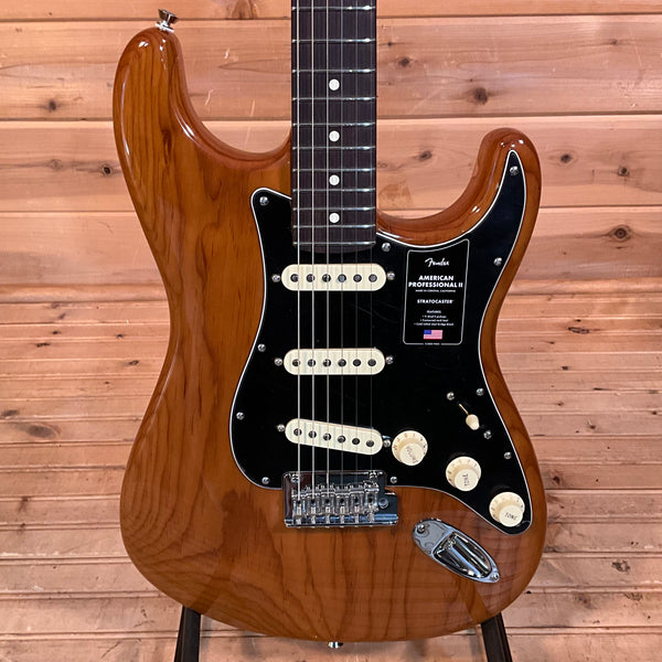 Fender American Professional II Stratocaster Electric Guitar - Roasted Pine