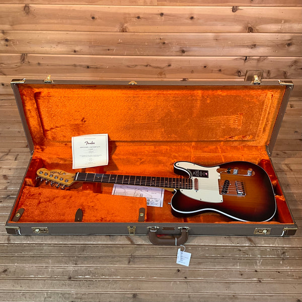 Fender American Ultra Luxe Vintage 60's Telecaster Custom Electric Guitar - 3-Color Sunburst
