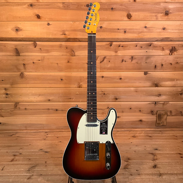Fender American Ultra Luxe Vintage 60's Telecaster Custom Electric Guitar - 3-Color Sunburst