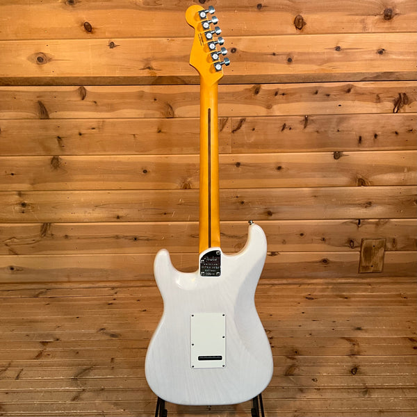 Fender American Ultra Luxe Vintage 50's Stratocaster Electric Guitar - White Blonde