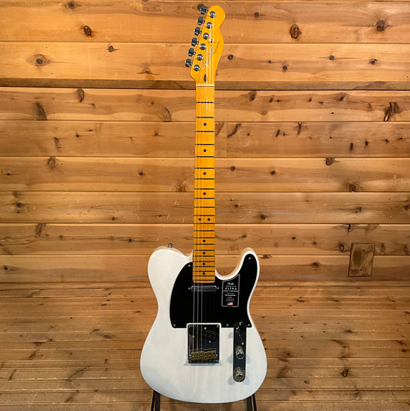 Fender American Ultra Luxe Vintage 50's Telecaster Electric Guitar - White Blonde