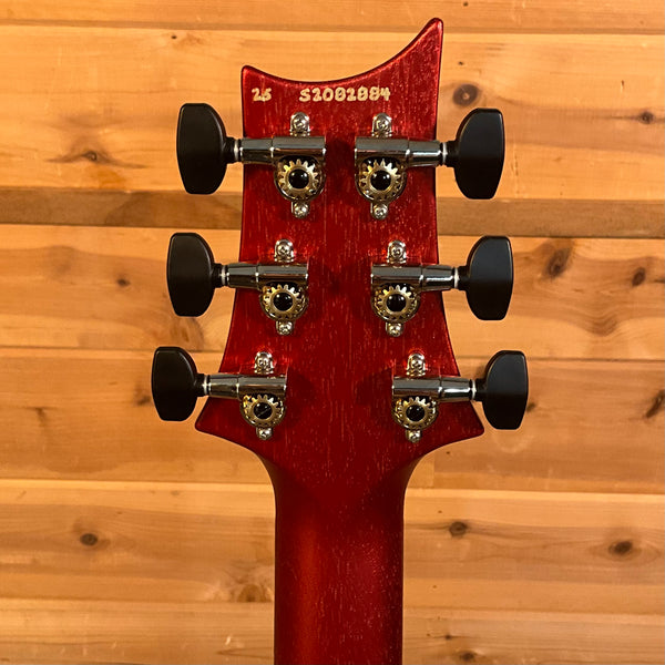 PRS S2 Standard 24 Satin Electric Guitar - Red Apple Metallic