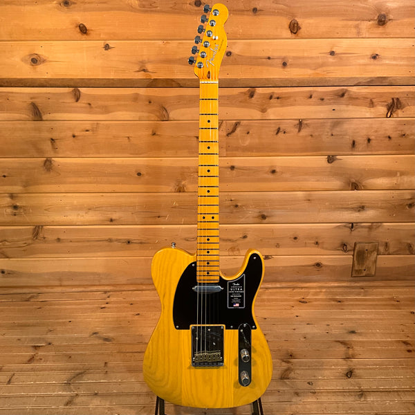 Fender American Ultra Luxe Vintage 50's Telecaster Electric Guitar - Butterscotch Blonde