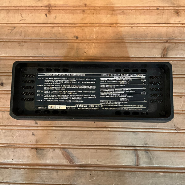 Rockman Tom Scholz Power Soak Power Attenuation USED