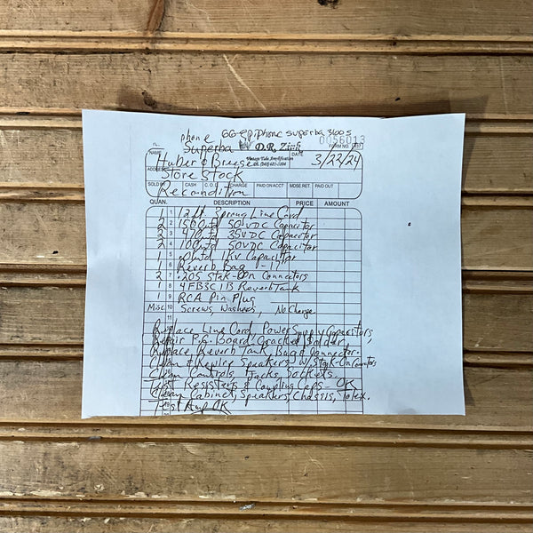 Epiphone Vintage 1966 Superba 3100S Amplifier USED