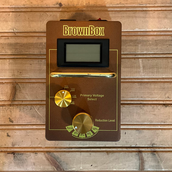 AmpRx Power Solutions Brown Box Input Voltage Attenuator USED