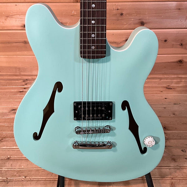 Fender Tom DeLonge Starcaster Electric Guitar - Satin Surf Green