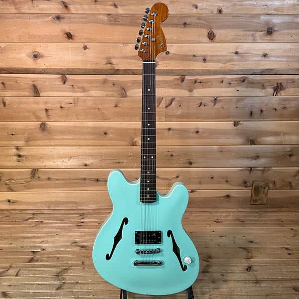 Fender Tom DeLonge Starcaster Electric Guitar - Satin Surf Green