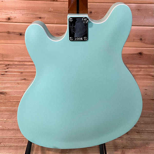 Fender Tom DeLonge Starcaster Electric Guitar - Satin Surf Green