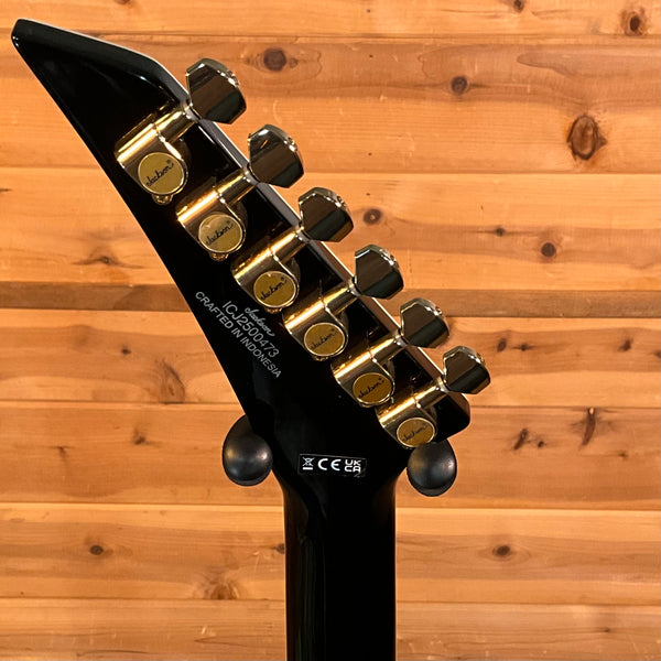 Jackson X-Series Signature Scott Ian King V KVXT Electric Guitar - Gloss Black