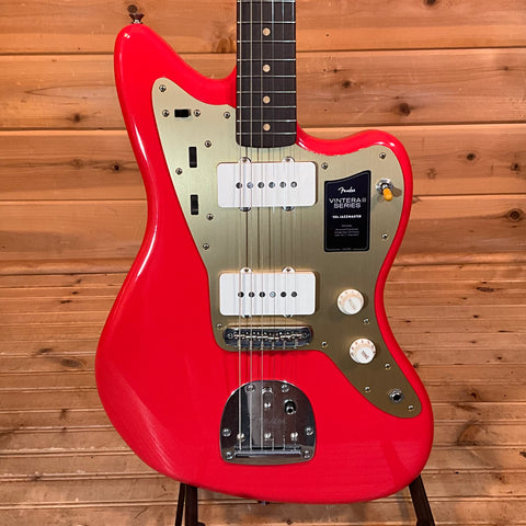 Fender Vintera II Road Worn 50's Jazzmaster Electric Guitar - Fiesta Red
