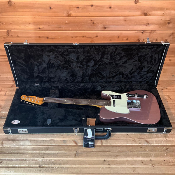 Fender Vintera II Road Worn 60's Telecaster Electric Guitar - Burgundy Mist Metallic