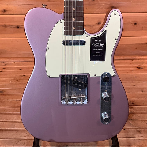 Fender Vintera II Road Worn 60's Telecaster Electric Guitar - Burgundy Mist Metallic