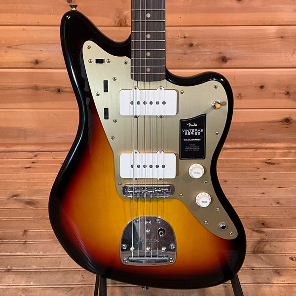 Fender Vintera II Road Worn 50's Jazzmaster Electric Guitar - 3-Color Sunburst