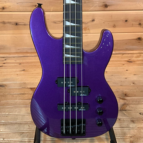 Jackson JS Series Concert Bass Minion JS1X Bass - Pavo Purple