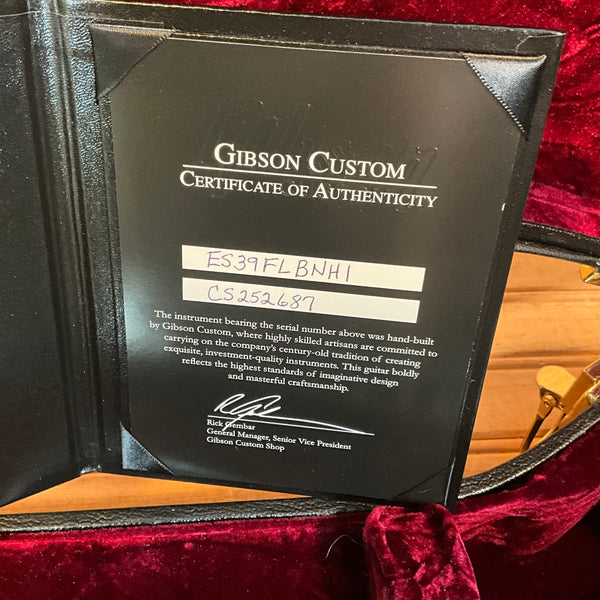 Gibson Custom 2012 ES-339 Electric Guitar USED - Figured Light Burst