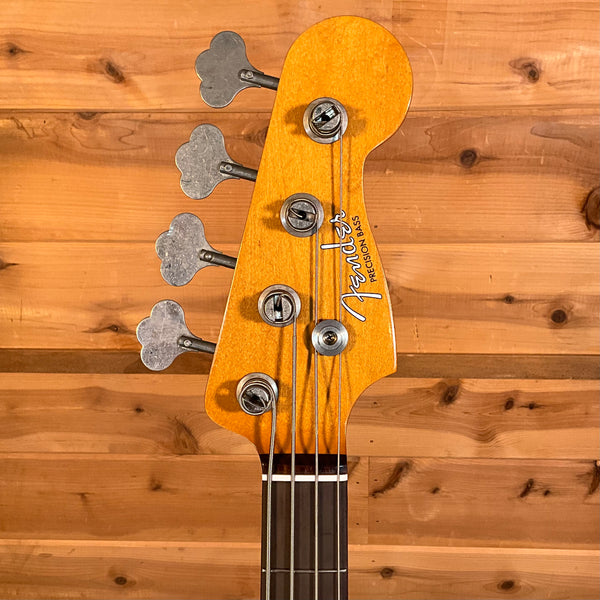 Fender Vintera II Road Worn 60s Precision Electric Bass Guitar - Charcoal Frost Metallic